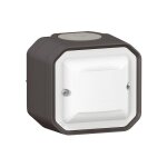 Détecteur de mouvement sans neutre plexo complet saillie - anthracite - legrand Détecteur de mouvement sans neutre plexo complet saillie - anthracite - legrand
