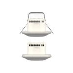 D�tecteur de pr�sence luxa 103 s360 - 101 - 12 de - up - 360� - encastr� - blanc theben