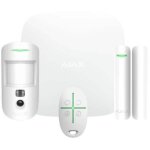 D�tecteur de mouvement sans fil blanc ? kit alarme ajax avec cam�ra ? port�e 12m ? angle de vue 88. 5� ...