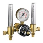Dtendeur pour bouteilles 821 - f argon / co2 200 bar 30 l / min w 21, 8 x 1 / 14 po. rh harris