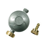 D�tendeur butane nf gaz � s�curit� (exc�s de d�bit) 1, 3kg / h 28mb �crou bouteille / m�le 20x150 + raccord ...