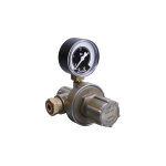Détendeur réglable propane haute pression avec manomètre 40kg / h - 0 à 3 bar - entrée verticale écrou ... Détendeur réglable propane haute pression avec manomètre 40kg / h - 0 à 3 bar - entrée verticale écrou ...