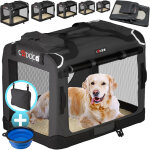 Cage de transport pour animaux chien chat rongeur respirant pliable sac de transport matelas douillet ...