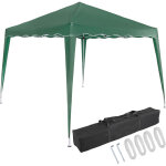 Deuba tonnelle capri 3x3 m pliable tente de rception jardin terrasse extrieur vert