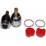 Deux t�tes porcher � clapet 21x125 pour m�langeur ecume et ecume 2
