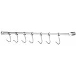 Devenirriche - 7 barre de crochet barre de cuisine barre de suspension en acier inoxydable 304 porte ... Devenirriche - 7 barre de crochet barre de cuisine barre de suspension en acier inoxydable 304 porte ...