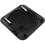 Devenirriche - inlife chauffage solaire de piscine 75x75x36 cm hdpe aluminium