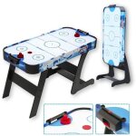 Devessport table air hockey sidney pliable. design moderne. roulettes, rangement facile. familial. d�s ...
