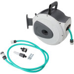 D�vidoir mural automatique 20m. enrouleur avec tuyau d'arrosage. raccord et lance fournis - gistuch