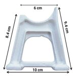 Chauffage francais - pied pour radiateur - pied pour radiateur blanc