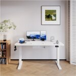 Devoko table �l�vatrice de bureau r�glable en hauteur, capacit� de charge 70 kg, fonction m�moire � 2 ...