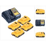 Dewalt - dcb 1104 d4 kit de démarrage sans fil 12 v / 18 v 4x batterie 2, 0 ah + chargeur dcb 1104 Dewalt - dcb 1104 d4 kit de démarrage sans fil 12 v / 18 v 4x batterie 2, 0 ah + chargeur dcb 1104