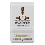 Dewin - convertisseur de tension 100 w 110 v / 120 v vers 220 v / 240 v convertisseur abaisseur (prise ... Dewin - convertisseur de tension 100 w 110 v / 120 v vers 220 v / 240 v convertisseur abaisseur (prise ...