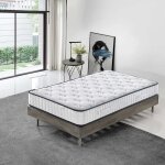 [jamais utilis�] dewinner matelas 90x190cm mousse 22 cm et mousse a m�moire matelas parfait soutien haute ...