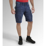 Diadora - pantalon court de travail en denim bermuda stone cargo light - 28