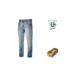 Diadora - utility stone 5 pkt pantalon jeans de travail stretch - 28 - bleu clair