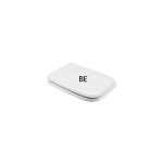 Abattant wc pour wc ideal standard conca 44 x 35 cm abattant wc europe blanc avec charnie'res fixes et ...
