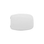 Abattant wc pour vase cesame ionica 45, 5 - 48 x 35 cm abattant wc blanc avec charnie'res re'glables ...