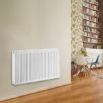 De dietrich - radiateur eau chaude acier blanc type 22 ihc chauffage central dimension - t22 ihc l100xh70 ...