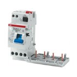 Abb ? bloc diff�rentiel 4p 40a 30ma type ac ? protection contre les chocs �lectriques ? montage sur rail ...