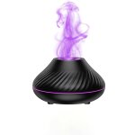 Diffuseur d'huiles essentielles, 130ml usb humidificateur ultrasonique d'air arme portable, simulation ...
