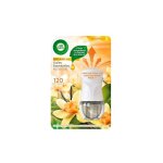 Diffuseur de parfum électrique air wick aux huiles essentielles vanille avec recharge 19 ml Diffuseur de parfum électrique air wick aux huiles essentielles vanille avec recharge 19 ml