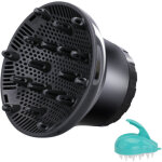 Diffuseur s�che cheveux universel, diffuseur de cheveux r�glable pour cheveux boucl�s ou ondul�s, convient ...