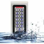 Digicode porte clavier  code ip68 - contrle d'accs mtallique tanche pin rfid 125khz, rtro - clair, ...