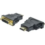 Digitus - adaptateur hdmi, dvi ak - 330505 - 000 - s [1x hdmi m�le - 1x dvi femelle 24 + 5 p�les] noir ...