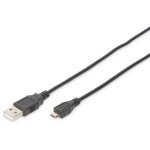 Cble usb usb 2. 0 usb - a mle, usb - micro - b mle 1. 80 m noir rond, blindage double db - 300127 ...