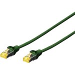 Digitus - dk - 1644 - a - 010 / g rj45 c�ble r�seau, c�ble patch cat 6a s / ftp 1. 00 m vert sans halog�ne, ...
