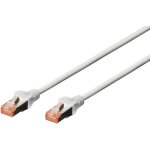 Dk - 1644 - 070 rj45 cble rseau, cble patch cat 6 s / ftp 7. 00 m gris sans halogne, torsad par ...