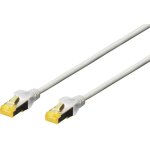 Digitus - dk - 1644 - a - 100 rj45 c�ble r�seau, c�ble patch cat 6a s / ftp 10. 00 m gris sans halog�ne, ...