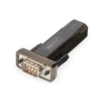 Usb 2. 0, s�rie adaptateur [1x usb 2. 0 type a m�le - 1x sub - d m�le 9 p�les] da - 70167 0. 80 m contacts ...