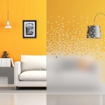 Dimexact - film d�poli avec d�grad� de pixels - 152 cm x 1 m - en rouleau