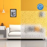 Dimexact - film �lectrostatique d�poli � motifs feuilles - 60 cm x 0. 5 m - en rouleau