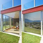 Film miroir sans tain réfléchissant pour petit vitrage vis - à - vis lointain - alu clair - 152 cm x ... Film miroir sans tain réfléchissant pour petit vitrage vis - à - vis lointain - alu clair - 152 cm x ...