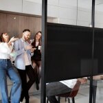 Dimexact - film opacifiant noir pour fen�tre - 152 cm x 5 m - en rouleau