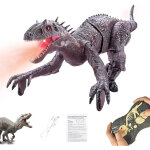 Dinosaure télécommandé pour enfants, jouet dinosaure électrique 2, 4 ghz avec lumières, sons, marche, ...