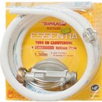 Dipra - tuyau en caoutchouc 1m50 + dtendeur  scurit butane + 2 colliers de serrage butane - certifi ...