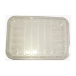 Lot de 100 barquettes pet plates