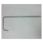 Lot de 250 agrafes m�tal 4x9x24cm - sol caillouteux