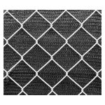 Direct filet - brise - vue premium - nappe de 10m - 100% occultation noir - 1 m�tre