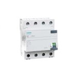 Disjoncteur diff�rentiel 4 p�les 25a 30ma ac type 5sv4342 - 0 - siemens