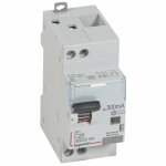 Disjoncteur diffrentiel legrand dx3 20a courbe c 300ma 2 poles type ac - vis / vis - 6ka