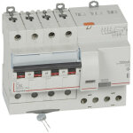 Disjoncteur diff�rentiel legrand dx3 50a courbe c 300ma 4 poles type ac - vis / vis