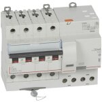 Disjoncteur diff�rentiel legrand dx3 63a courbe c 30ma 4 poles type ac - vis / auto