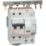 Disjoncteur diff�rentiel monobloc dx�6000 10ka arriv�e haute et d�part bas vis 2 p�les 400v 10a type ...