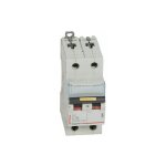 Legrand - disjoncteur dx10000 16ka arrive haute et dpart bas  vis 2p 230v  400v - 16a - courbe c ...