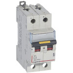 Disjoncteur dx 16ka courant continu arriv�e vis et sortie basse vis 3a courbe c 2 modules (409563)